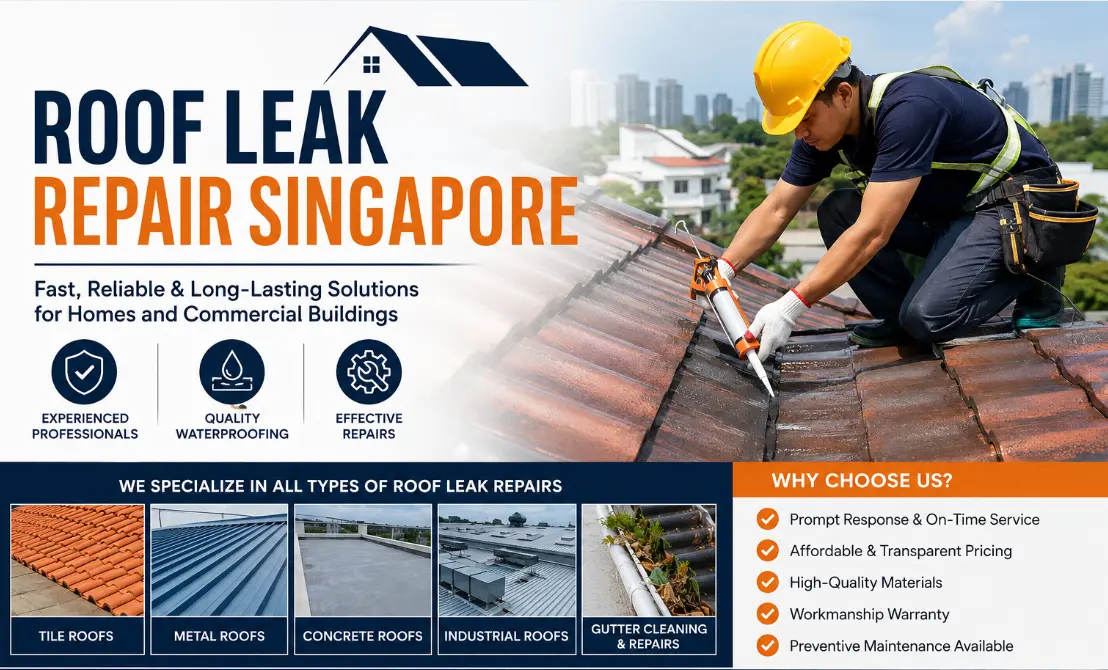 roof leak repair singapore