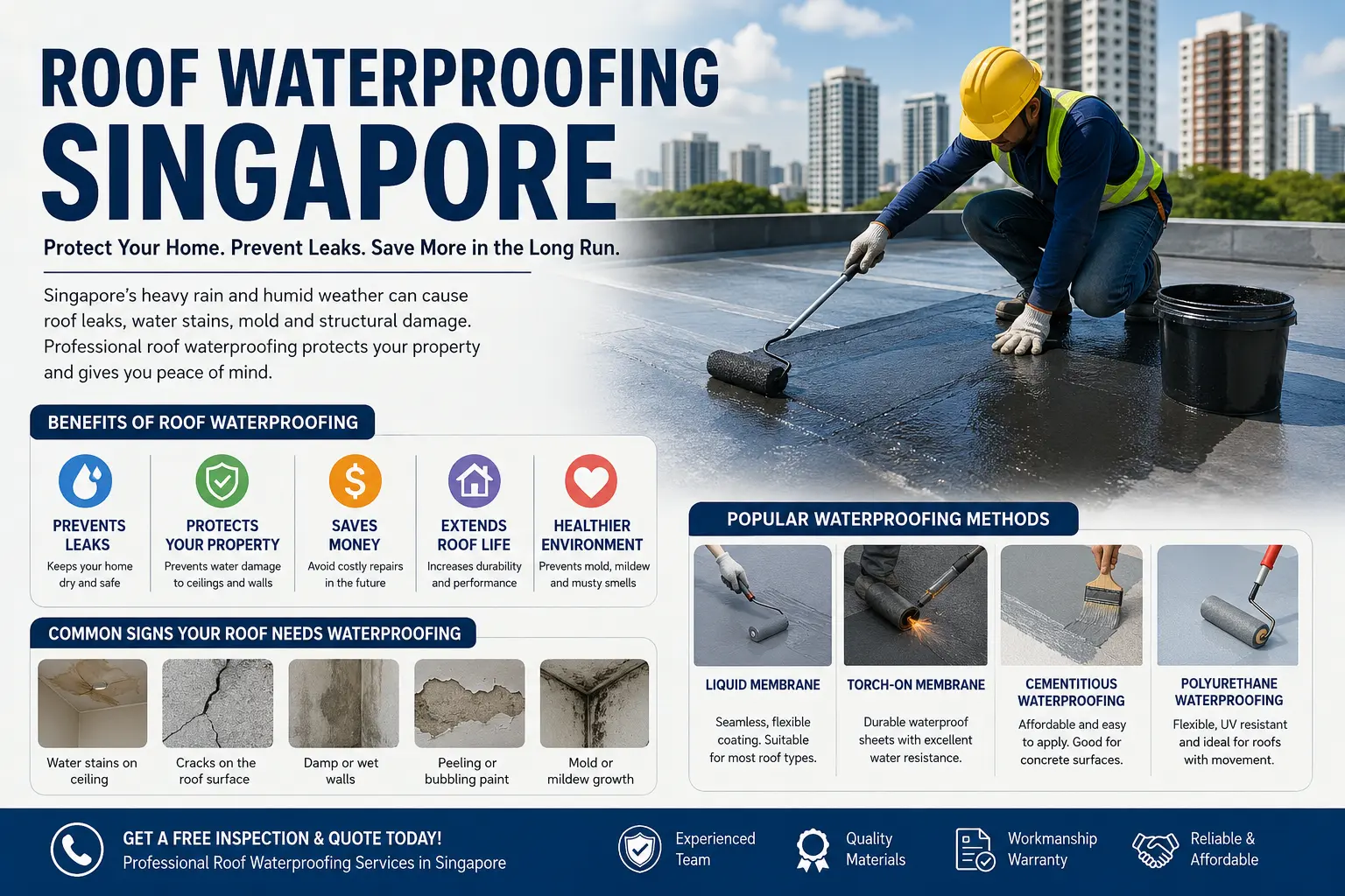 Roof Waterproofing Singapore