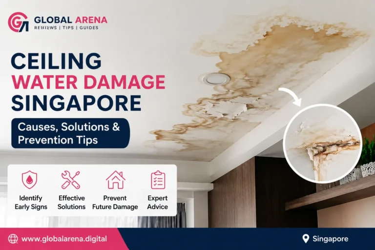 ceiling water damage singapore