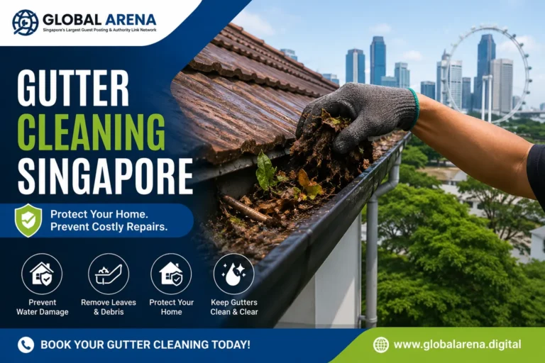 gutter cleaning singapore