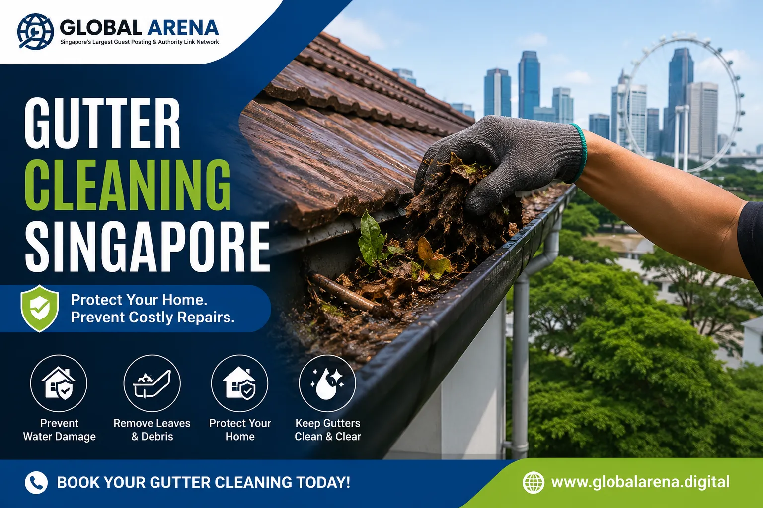 gutter cleaning singapore