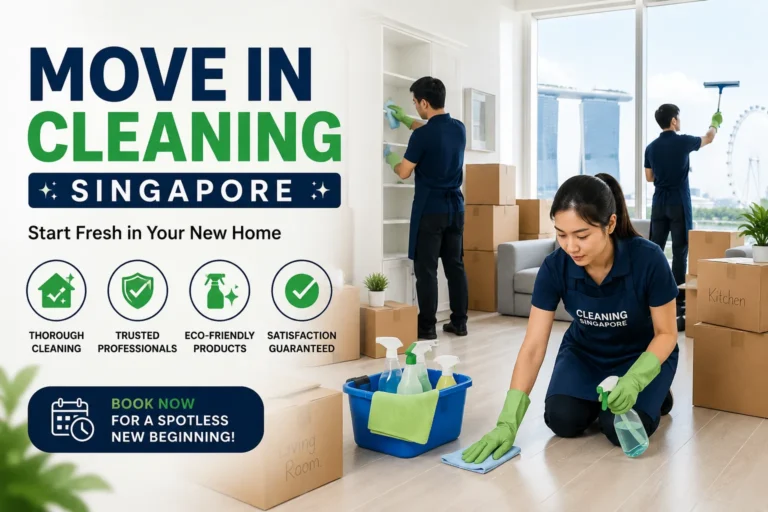 Move In Cleaning Singapore: 10 Reasons It Makes Your New Home Feel Truly Fresh