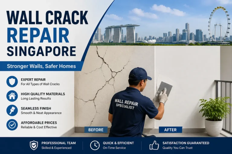 wall crack repair singapore