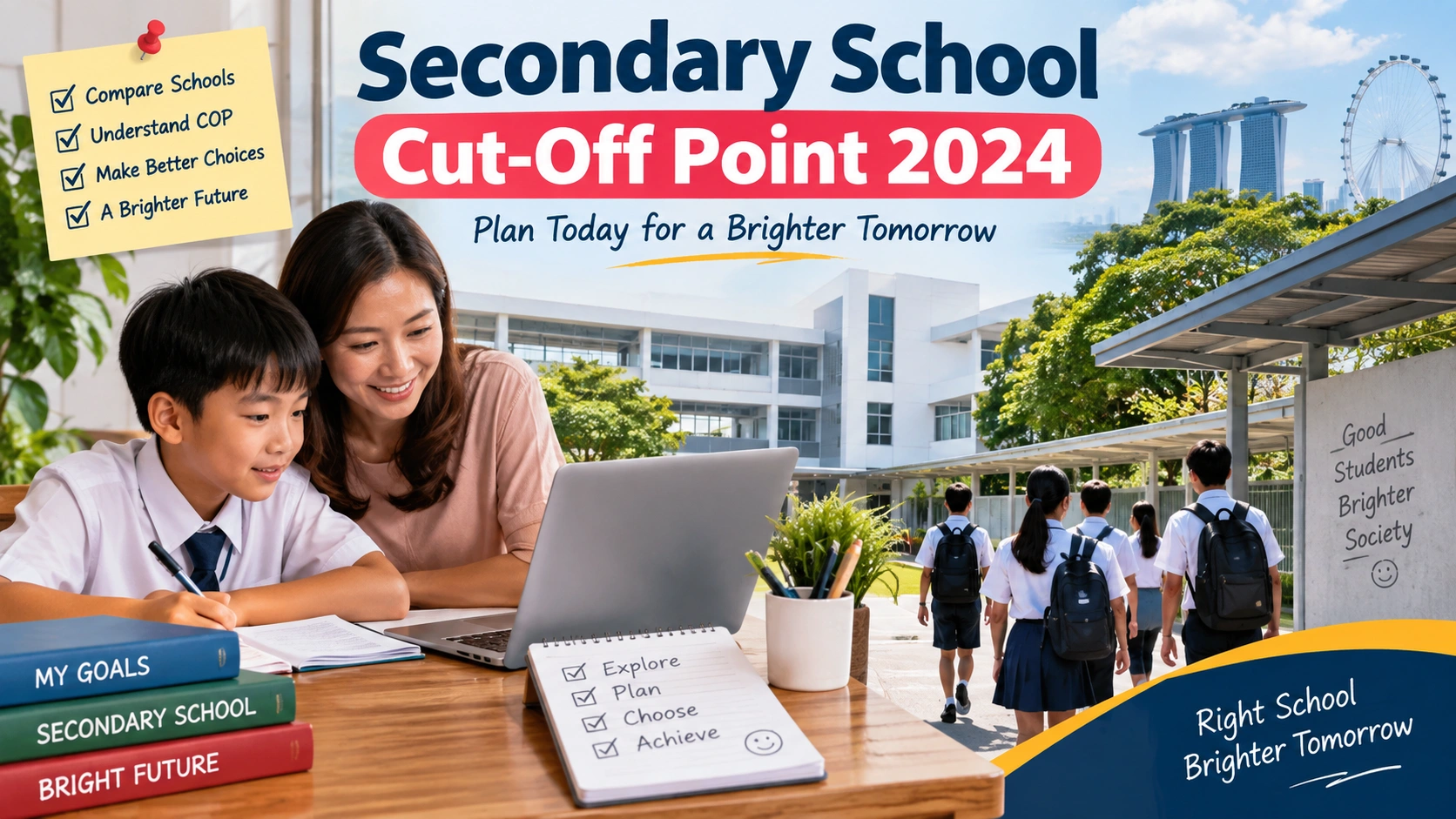 secondary school cut-off point 2024